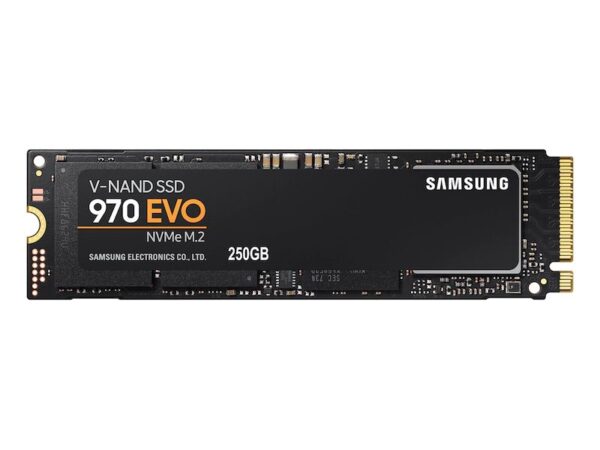 MZ-V7E250BW - Samsung 970 EVO Series 250GB Multi-Level Cell PCI Express NVMe 3.0 x4 M.2 2280 Solid State Drive