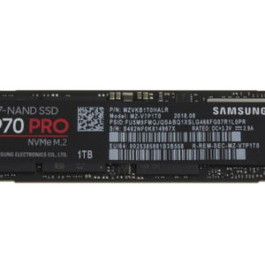 MZ-V7P1T0 - Samsung 970 PRO Series 1TB Multi-Level-Cell PCI Express NVMe 3.0 x4 M.2 2280 Solid State Drive
