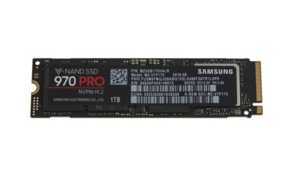 MZ-V7P1T0 - Samsung 970 PRO Series 1TB Multi-Level-Cell PCI Express NVMe 3.0 x4 M.2 2280 Solid State Drive