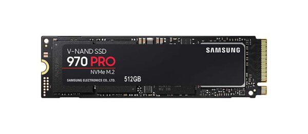 MZ-V7P512BW - Samsung SM970 PRO 512GB Multi-Level-Cell PCI Express NVMe 3.0 x4 512MB Cache M.2 2280 Solid State Drive