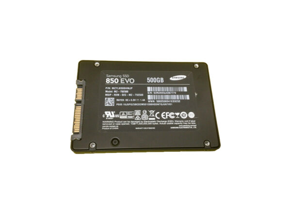 MZ7LN500HMJP - Samsung 850 EVO Series 500GB Triple-Level Cell SATA 6Gb/s 2.5-Inch Solid State Drive