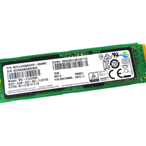 MZFLV256HCHP-000MV - Samsung PM951 Series 256GB PCI Express NVMe 3.0 x4 M.2 2280 Solid State Drive