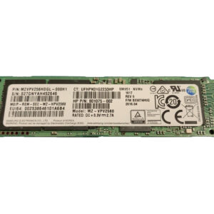 MZVPV256HDGL - Samsung SM951 Series 256GB Multi-Level Cell PCI Express NVMe 3.0 x4 Nand M.2 2280 Solid State Drive