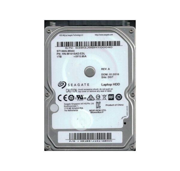 ST1000LM044 - Seagate 1TB 7200RPM SATA 6Gb/s 2.5-inch Hard Drive