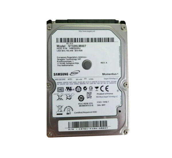ST320LM007 - Seagate 320GB 7200RPM SATA 3Gb/s 2.5-inch Hard Drive
