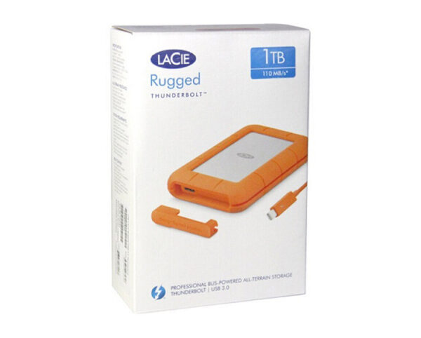 STFS1000401 - LaCie LaCie Rugged Thunderbolt 1TB USB 3.0 External Solid State Drive