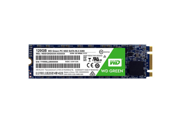 WDS120G1G0B - Western Digital Green 120GB Triple-Level Cell SATA 6Gb/s M.2 2280 Solid State Drive